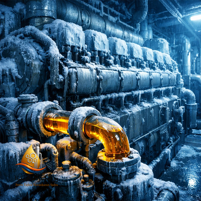 عملکرد روانکار در سرمای شدید (آرکتیک) داخل موتورخانه کشتی