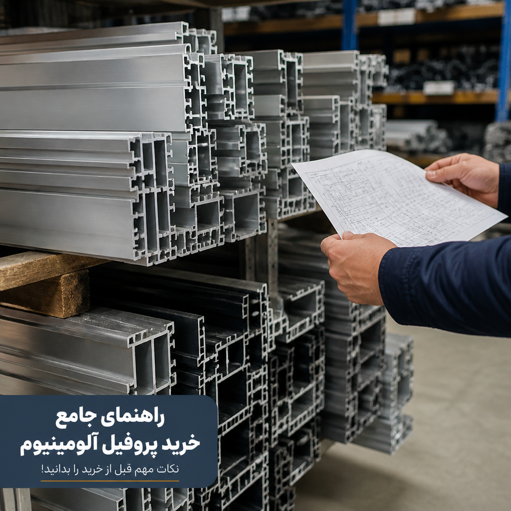 انواع پروفیل های آلومینیوم آلوم تکنیک