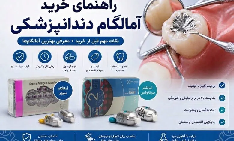 راهنمای خرید آمالگام دندانپزشکی راهنمای خرید آمالگام دندانپزشکی
